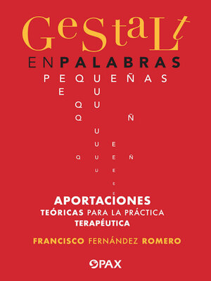 cover image of Gestalt en palabras pequeñas